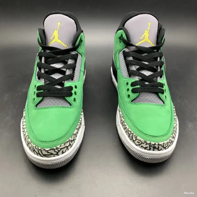 Cheap TBK Tinker Jordan 3 Ducks PE Oregon shoes Retro 867493 AJ3 Air 0607